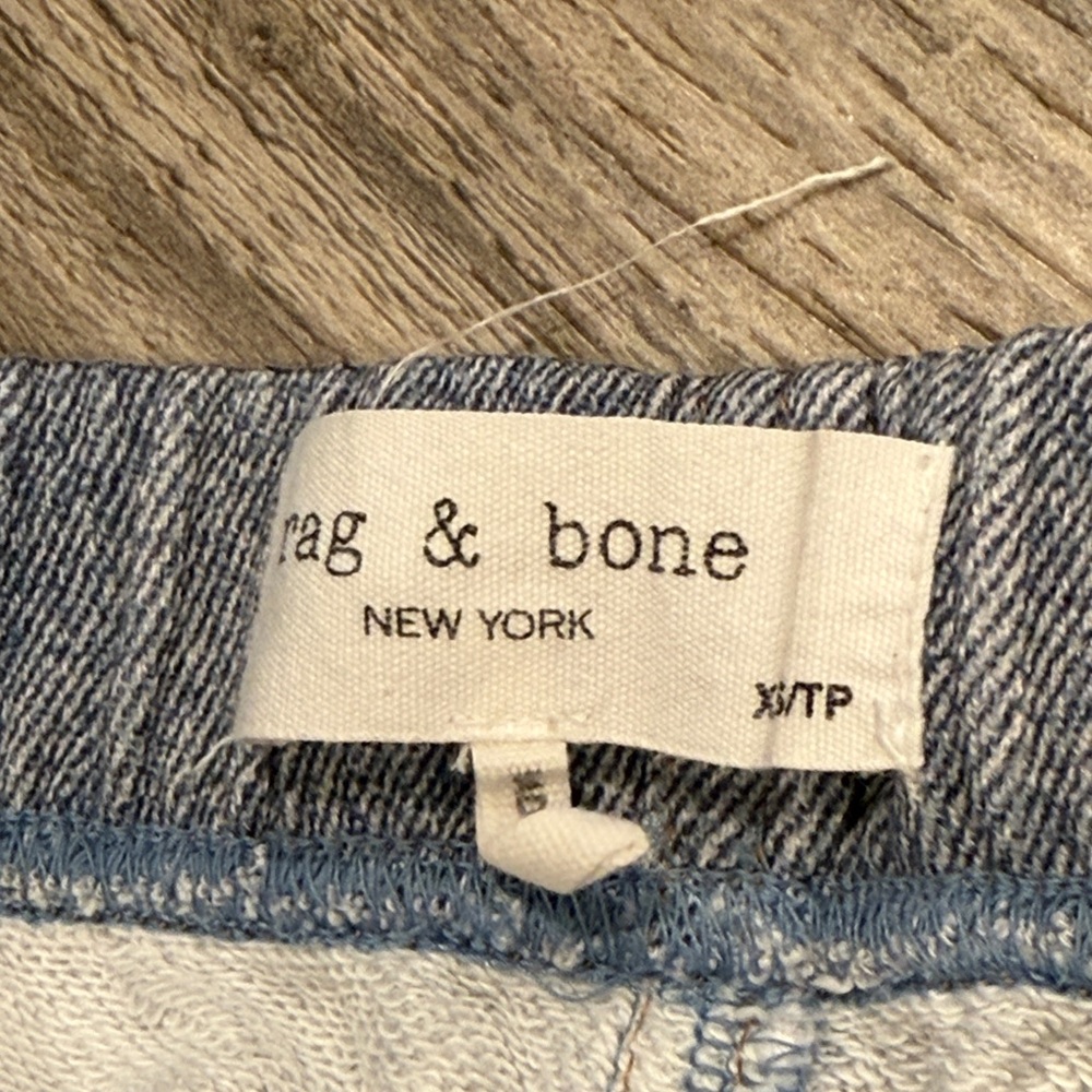 Rag & Bone Miramar Wide Leg Track Jeans Striped Sz XS - Picture 6 of 16